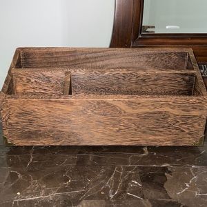 Threshold Wooden Desk Organizer